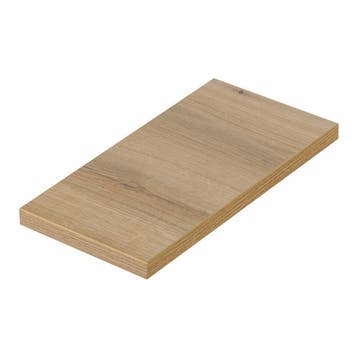 Badkamerkast Newport 59,5x20,4x40 cm eikenkleurig [en.casa], Verzenden, Nieuw