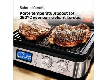 Braun MultiGrill 9 - CG9043 - Contactgrill - 2000W - Timer -, Verzenden, Nieuw