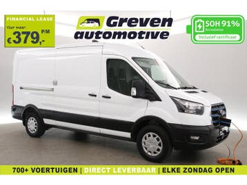 Ford E-Transit L3H2 68 kWh 184PK | Snelladen | SOH 91% |, Automaat, Wit, Elektrisch, Nieuw