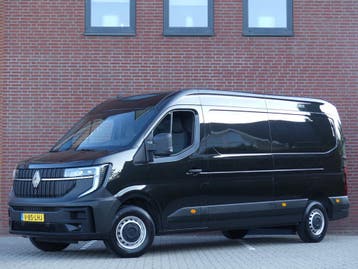 Renault Master L3H2 | Financial Lease voor 487 p/mnd, Gebruikt, Euro 6, Overige carrosserieën, Zwart