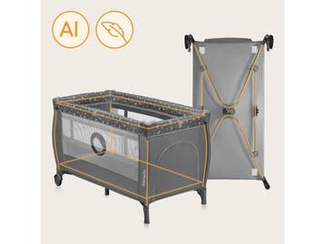 Lionelo Stefi Plus - Campingbedje 4 in 1 - Bodemverhoger, Verzenden, Nieuw
