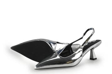 Sacha Slingbacks in maat 36 Zilver, Overige kleuren, Verzenden, Zo goed als nieuw, Sacha
