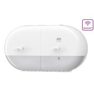Tork Elevation SmartOne mini twin toiletpapier dispenser wit, Huis en Inrichting, Schoonmaakartikelen, Verzenden