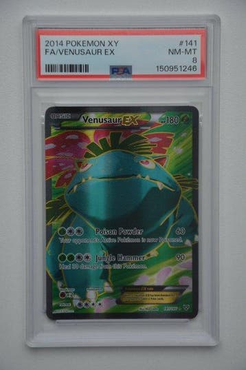 Pokémon - 1 Graded card - Venusaur 141 Holo, Full art, Foil, Hobby en Vrije tijd, Verzamelkaartspellen | Pokémon, Nieuw