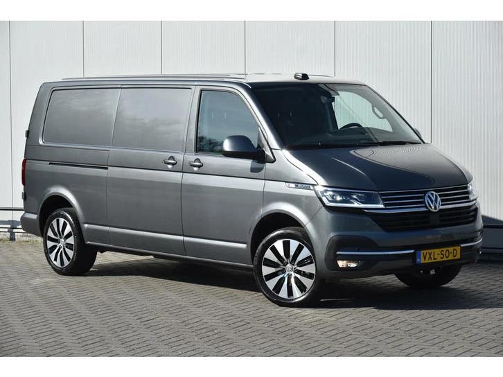 Zakelijke lease - Volkswagen Transporter 2.0 TDI L2H1 BULLI, Auto's, Bestelauto's, Automaat, Financial lease, Volkswagen, Leder