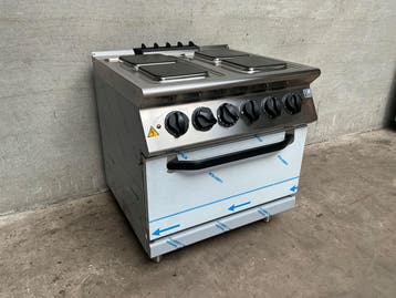 Mareno kooktoestel met elektrische oven, Ophalen of Verzenden, Nieuw zonder verpakking, Fornuis, Frituur en Grillen