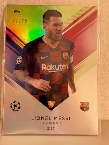 Topps Topps Total Football Lionel Messi /75Lionel Messi – FC, Nieuw