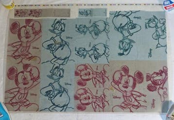 Vari - 1 Origineel typografisch archief 71x100 - Topolino -, Verzamelen, Nieuw
