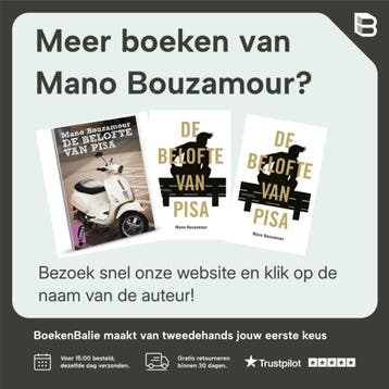 De belofte van Pisa 9789044643404 Mano Bouzamour, Verzenden, Gelezen, Mano Bouzamour