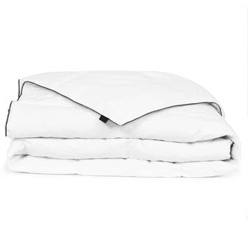 vidaXL Winterdekbed 150x200 cm dons, Verzenden, Nieuw, Wit