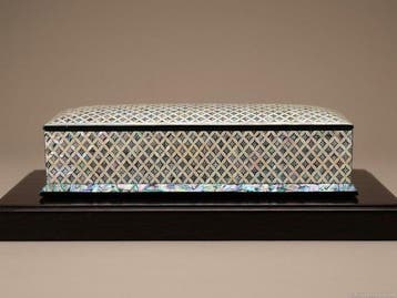 Scatola giapponese vintage - Doos - Lak en Parelmoer