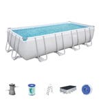 Power Steel zwembad 488x244x122 cm (set), Verzenden, Nieuw