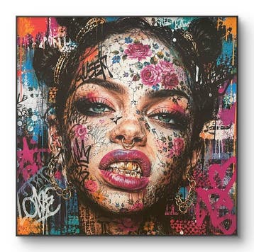 Nicole Lubbers - Rebel Bloom XL, Antiek en Kunst