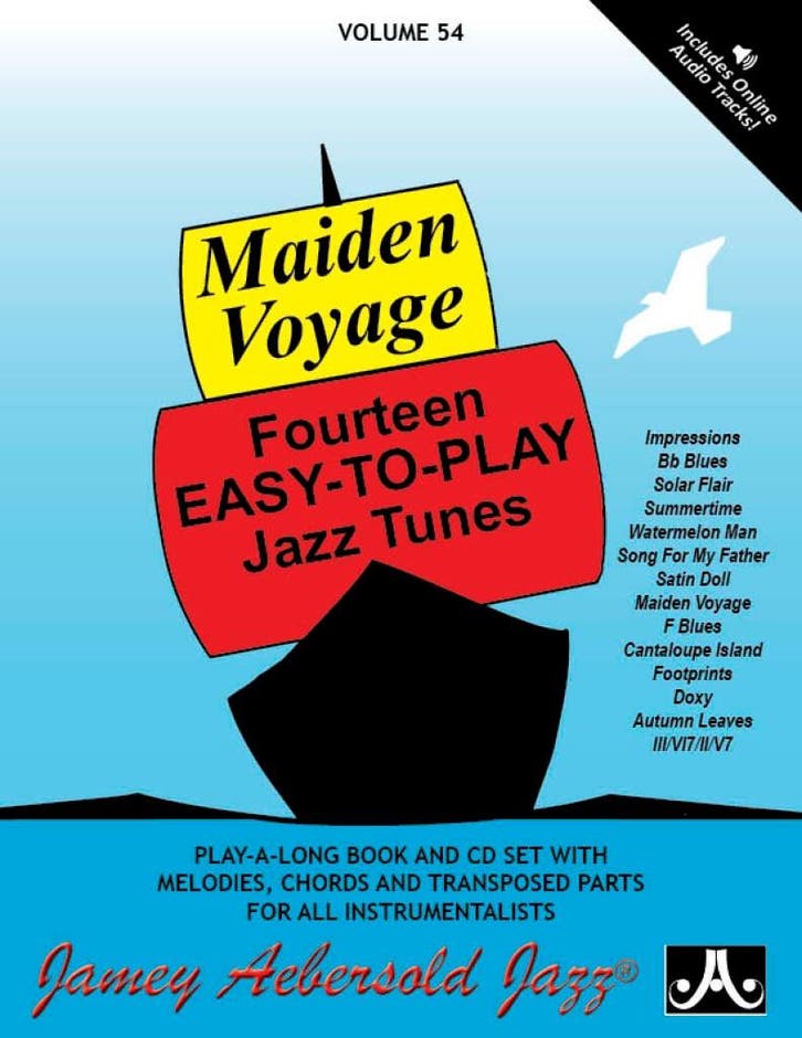 Jamey Aebersold Volume 54: Maiden Voyage, Muziek en Instrumenten, Bladmuziek, Trombone, Nieuw, Ophalen of Verzenden