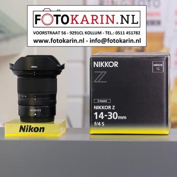 Nikon Z 14-30mm f4 S | nieuwstaat | Foto Karin Kollum, Nikon Z-mount, Nikon, Zo goed als nieuw, Lensdoppen