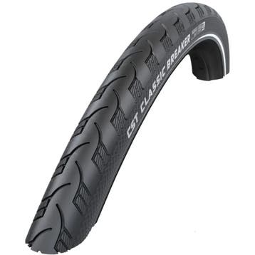 CST Anti-lek fietsband - 26x1,75 - Zwart met reflectie -..., Ophalen of Verzenden, Nieuw, Band
