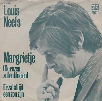 vinyl single 7 inch - Louis Neefs - Margrietje (De Rozen..., Verzenden, Zo goed als nieuw, 7 inch, Nederlandstalig