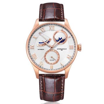Antoine Nicolas 1986 - Londra Automatic Moon Phase - Zonder, Nieuw