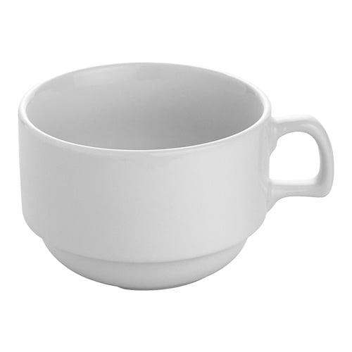 Thee/Cappuccino Kopje | Porselein | 0.25L EMGA, Zakelijke goederen, Horeca | Keukenapparatuur, Nieuw in verpakking, Verzenden