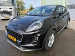 Ford Puma Ecc Nav Pdc 1.0i Ecoboost Hybrid 125pk 2021 Zwart, Auto's, Stof, Zwart, Origineel Nederlands, Handgeschakeld