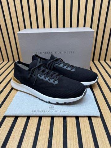 Brunello Cucinelli - knit - Sneakers - Maat: EU 47 - Nieuw, Kleding | Heren, Nieuw