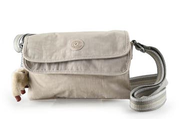 Kipling Schoudertas Beige, Verzenden, Zo goed als nieuw, Beige