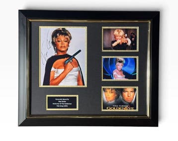 James Bond 007: GoldenEye - Tina Turner Signed Framed, Nieuw