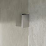 Brauer Void - Carving Douchecabine met Draaideur - Helder, Ophalen of Verzenden, Nieuw, Rvs