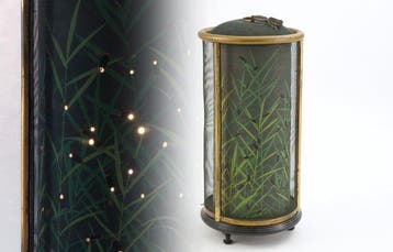 Tafellamp - Zeldzame Firefly-lantaarn elektrische lamp met