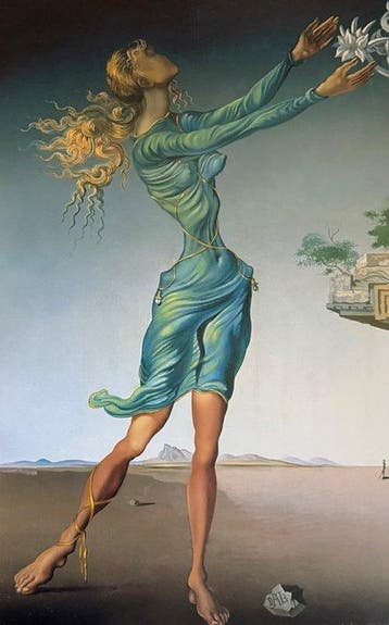 Salvador Dali (1904-1989) - Trilogy of the Desert, Mirage,, Antiek en Kunst