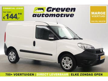 Fiat Doblò 1.3 MJ L1H1 | Marge | Airco | Trekhaak, Euro 6, Wit, Nieuw, Lease