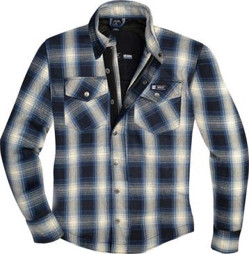 Merlin Axe Blauw Wit Motorshirt, Nieuw met kaartje, Jas | textiel, Merlin, Heren