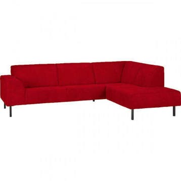Hoekbank Maastricht - hoekbanken - Rood, Nieuw, Stof