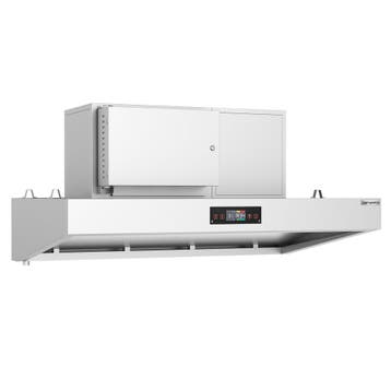 GGM Gastro | Afzuigkap - afvoer of recirculatie - 2000mm - |, Witgoed en Apparatuur, Afzuigkappen, Onderbouw afzuigkap, Verzenden