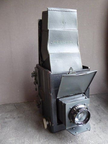 Graflex RB Series B Curtain Aperture Grootformaatcamera, Nieuw