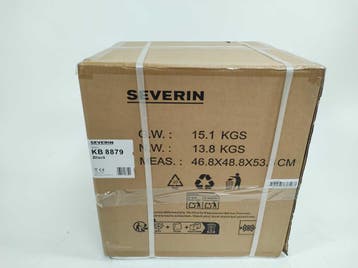 Severin Koelkast KB 8879 - 45L - Zwart, Verzenden, Nieuw
