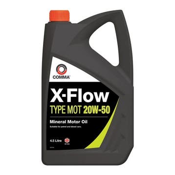 Comma X-Flow Motor olie 20W50 4.5 Liter (ONDERHOUD), Verzenden, Nieuw