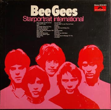 Bee Gees - Starportrait International, Ophalen of Verzenden, Gebruikt