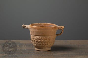Tunesië Terracotta Noord-Afrikaanse Terra Sigillata-beker