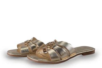 Mexx Muiltjes in maat 38 Goud, Mexx, Overige kleuren, Verzenden, Overige typen