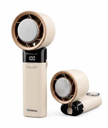 2dekans | XCelsius® Handventilator - Draagbare Mini, Ophalen of Verzenden, Zo goed als nieuw