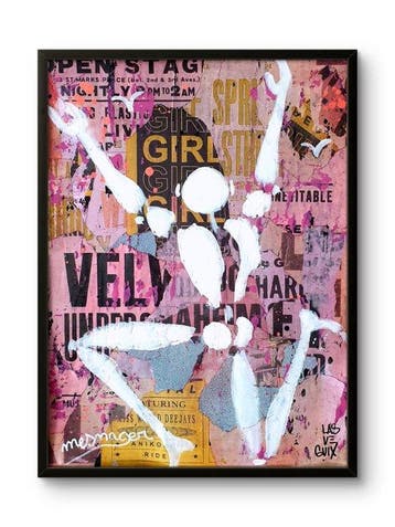 Jerome Mesnager et Lasveguix - Danse sur affiches