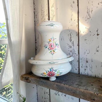 Vintage Toiletset (3) - Country House - Geëmailleerde