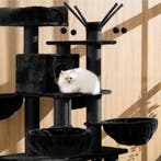 Krabpaal Gismo 195cm - zwart, Dieren en Toebehoren, Verzenden, Nieuw