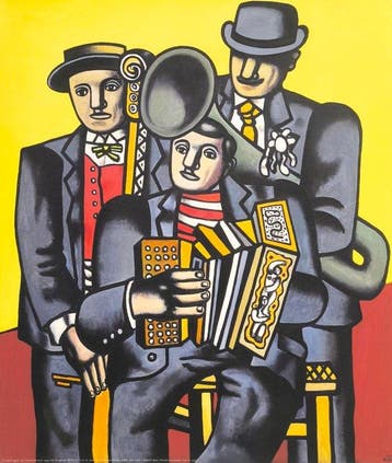 Fernand Léger (1881-1955) (after) - Les trois musiciens,