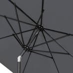 2dekans | VONROC Premium Stokparasol Recanati Ø300cm – Incl., Ophalen of Verzenden, Zo goed als nieuw