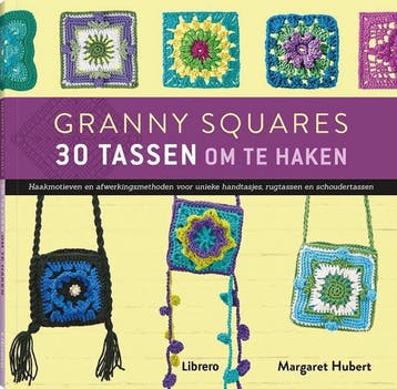 Granny squares - 30 tassen om te haken - Margaret Hubert, Verzenden, Zo goed als nieuw, Margaret Hubert