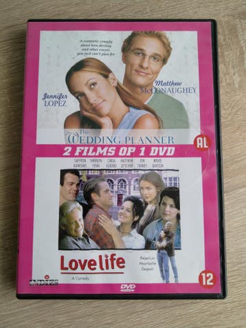 DVD - The Wedding Planner + Love Life, Vanaf 12 jaar, Verzenden, Zo goed als nieuw, Romantische komedie