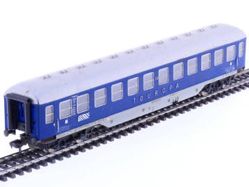 Schaal H0 Fleischmann 1509 DB Touropa slaaprijtuig #1429, Gebruikt, Fleischmann, Overige typen, Ophalen of Verzenden