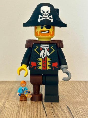 Fait maison - (MOC) Minifigure LEGO Pirate grand format 19, Nieuw